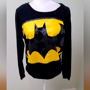 DC Batman Long Sleeve Graphic T Shirt